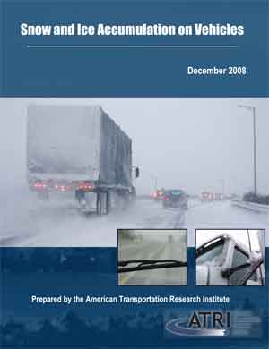 Snow and Ice Accumulation on Vehicles Report Cover